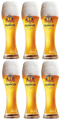 Erdinger Beer glasses Weizen - 500 ml - 6 pieces