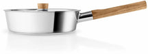 Eva Solo sauté pan Nordic Kitchen stainless steel - ø 24 cm / 2 liter - without non-stick coating