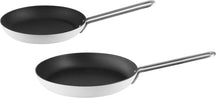 Eva Solo Frying pan set - ø 24 cm + ø 28 cm - stainless steel - White Line