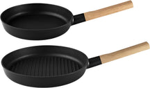 Eva Solo Cookware set (Frying pan + Grill pan) - ø 24 cm & ø 28 cm - Nordic Kitchen