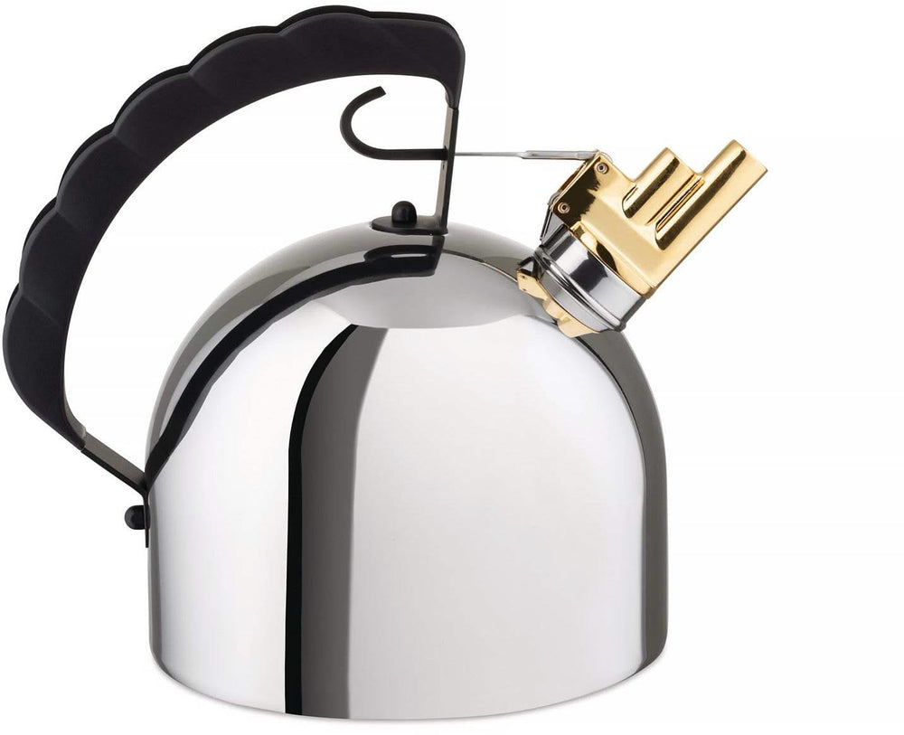 Alessi Whistling kettle - 9091 FM - 2 liters - by Richard Sapper