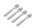 Alessi Oyster Fork Colombina Fish - FM23/36S4 - 4 Pieces - by Doriana & Massimiliano Fuksas