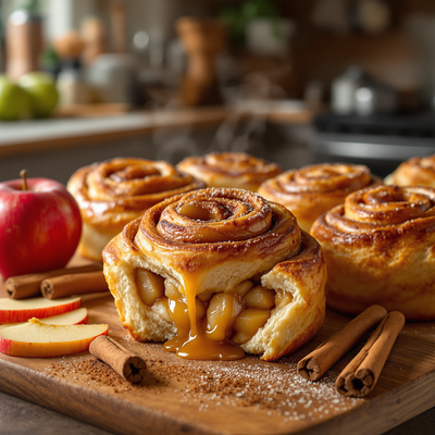 Apple cinnamon rolls