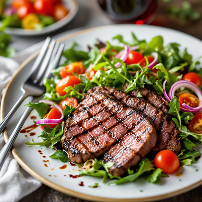 Steak salad