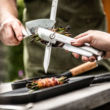 Forged Serving Tongs Churrasco - Stainless Steel - 4 pieces