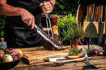 Forged Butcher Knife Olive 25.5 cm