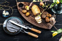 Forged Carving Fork / Meat Fork Olive