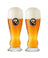 Franziskaner Weizen Beer Glasses 330 ml - 2 pieces