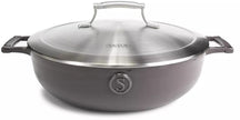 Saveur Selects sauté pan - Sauteuse - Voyage - Rabbit Grey - ø 30 cm / 4.2 liters - enameled non-stick coating