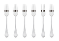 Sambonet Pastry fork Taormina Silver 6 Pieces