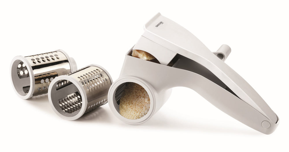 Ghidini Cheese Grater / Drum Grater - with 3 drums
