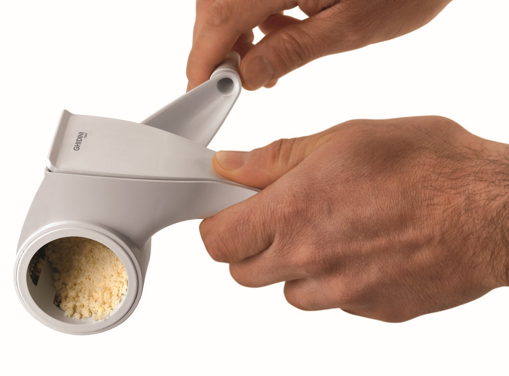 Ghidini Cheese Grater / Drum Grater - with 3 drums