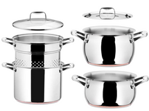 Giannini Cookware set LaBond - 3 piece set - Includes lids