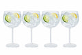 Cookinglife Gin Tonic Glasses Plastic - CampVibe - Outdoor - Unbreakable - 570 ml - 4 Pieces