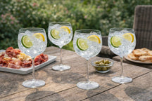 Cookinglife Gin Tonic Glasses Plastic - CampVibe - Outdoor - Unbreakable - 570 ml - 4 Pieces