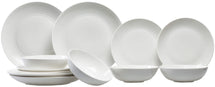 Gordon Ramsay Tableware set Maze - White - 12-piece / 4 people