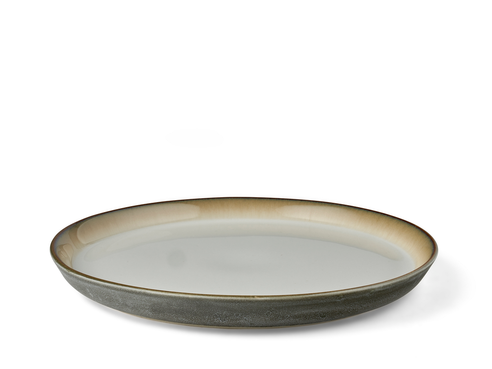 Bitz dinner plate Gastro Grey/cream ø 27 cm