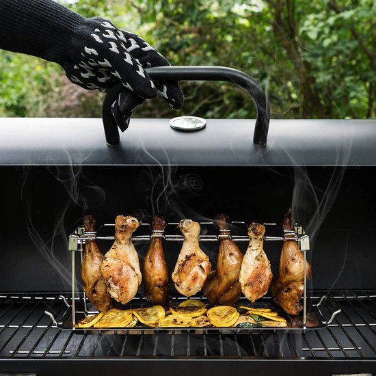 GrillX BBQ Chicken Wing Holder