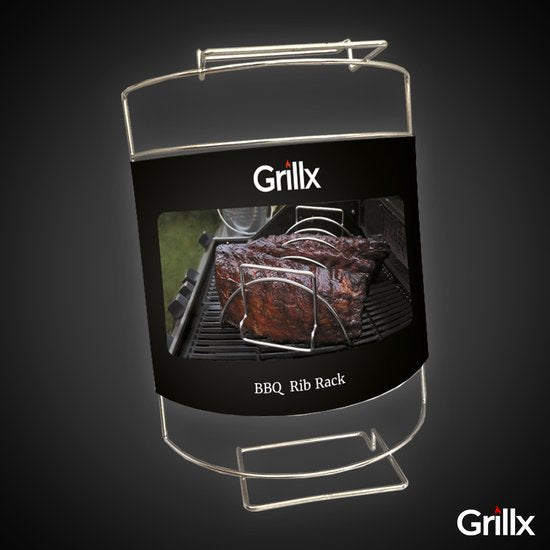GrillX BBQ Spare Rib Holder