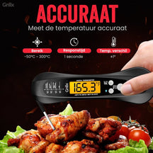 GrillX BBQ Meat Thermometer - BBQ Thermometer