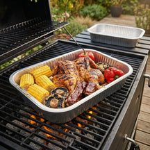 Cookinglife Grill BBQ Aluminium Trays / BBQ Grill Tray - 32 x 26 cm - 5 pieces