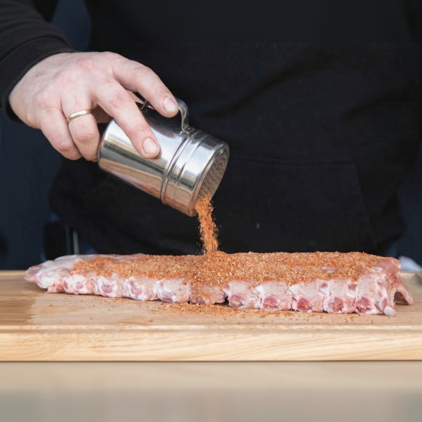 Cookinglife Grill Rub Shaker / Spice Shaker - Stainless Steel