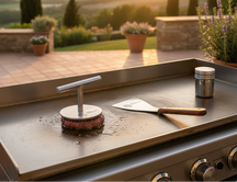 Cookinglife Grill Smashburger Kit / Smashburger Press, BBQ Spatula & Rub Shaker