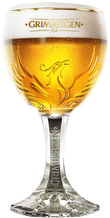 Grimbergen Beer glasses on Foot - 330 ml - 6 pieces