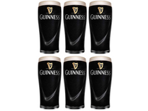Guinness Beer Glasses Pint 500 ml - 6 pieces