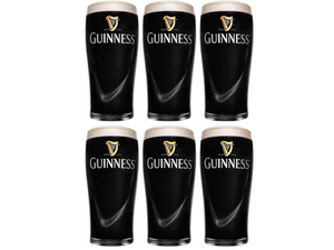 Guinness Beer Glasses Pint 500 ml - 6 pieces