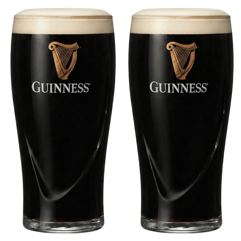 Guinness Beer Glasses Pint 500 ml - 2 Pieces