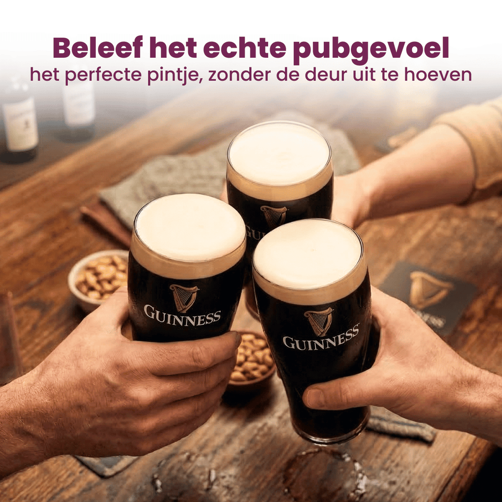 Guinness Beer Glasses Pint 500 ml - 2 Pieces