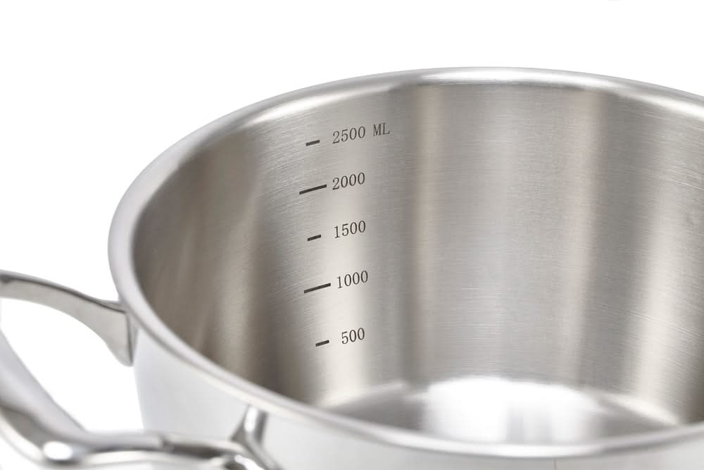 Habonne Cooking pan Queen - TriPly stainless steel - ø 16 cm / 1.25 liters