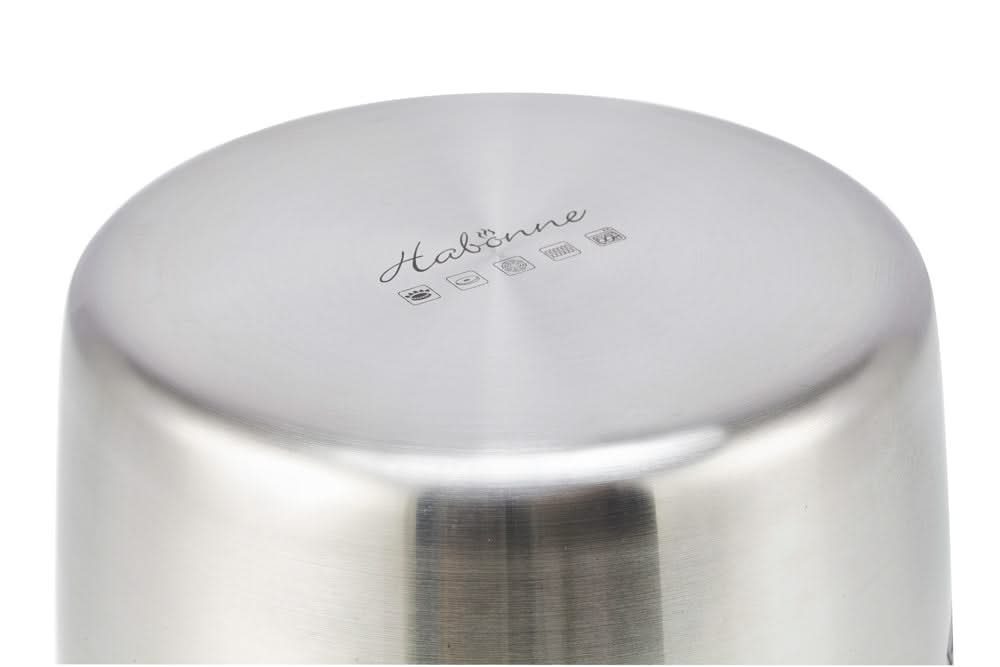 Habonne sauce pan Queen - TriPly stainless steel - ø 16 cm / 1.25 liter