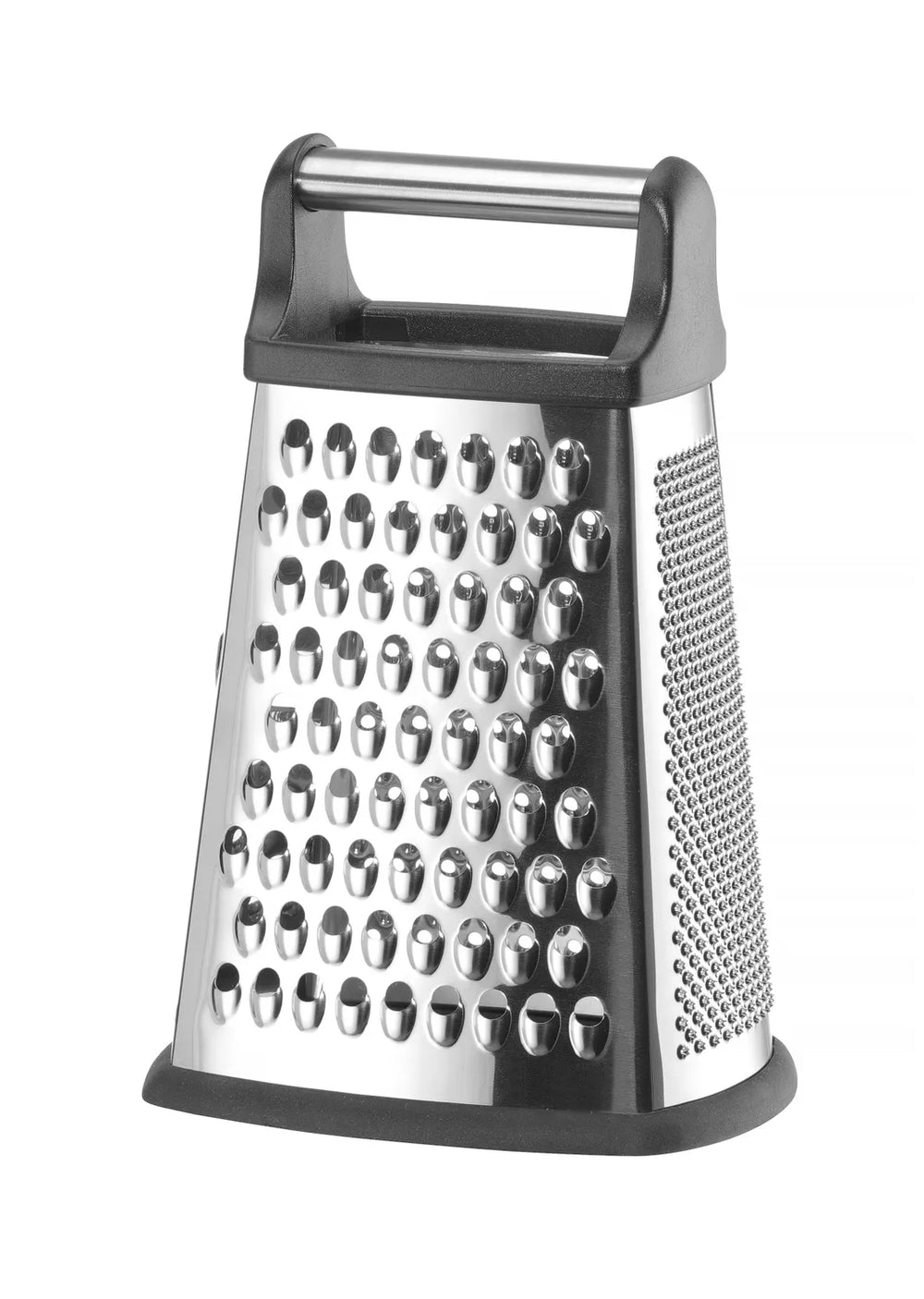 Hendi Grater four-sided with collection tray - Stainless Steel