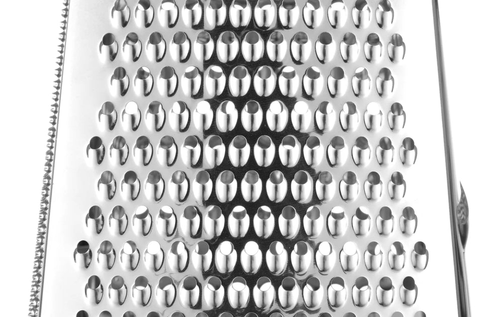 Hendi Grater four-sided with collection tray - Stainless Steel