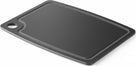 Hendi Cutting board  non-slip - dishwasher safe - black wood fiber - 44 x 32.5 cm