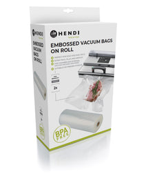 Hendi Vacuum packaging bags embossed on rolls 280x6000 mm