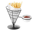 Hendi French Fries Bag Holder With Sauce Holder