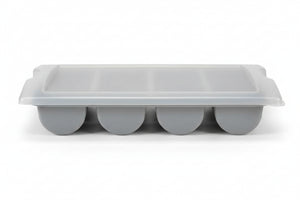 Hendi Cutlery Tray 4-Compartment GN 1/1 + Lid - Gray