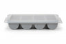 Hendi Cutlery Tray 4-Compartment GN 1/1 + Lid - Gray