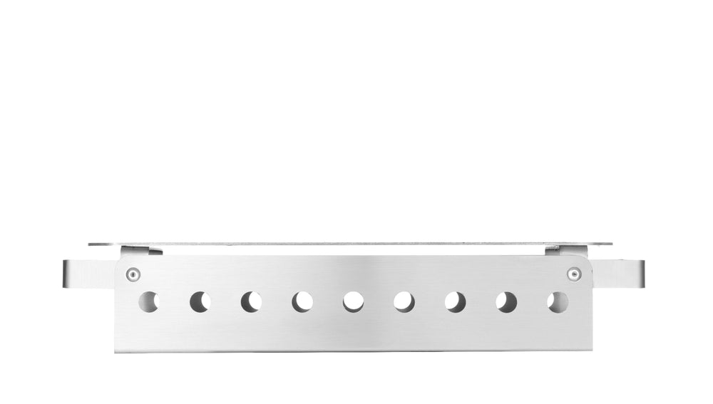 Hendi Plate warmer with 2 candle holders - Stainless steel - 33 x 18 x 6.5 cm