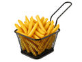 Cookinglife French Fry Basket Black 10 x 8 x 6.5 cm