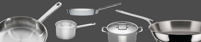 How do you maintain a stainless steel pan?