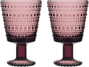Iittala Glass Kastehelmi - Calluna - 260 ml - 2 pieces