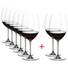 Riedel Red Wine Glasses Veritas - Cabernet / Merlot - Pay 6 Get 8
