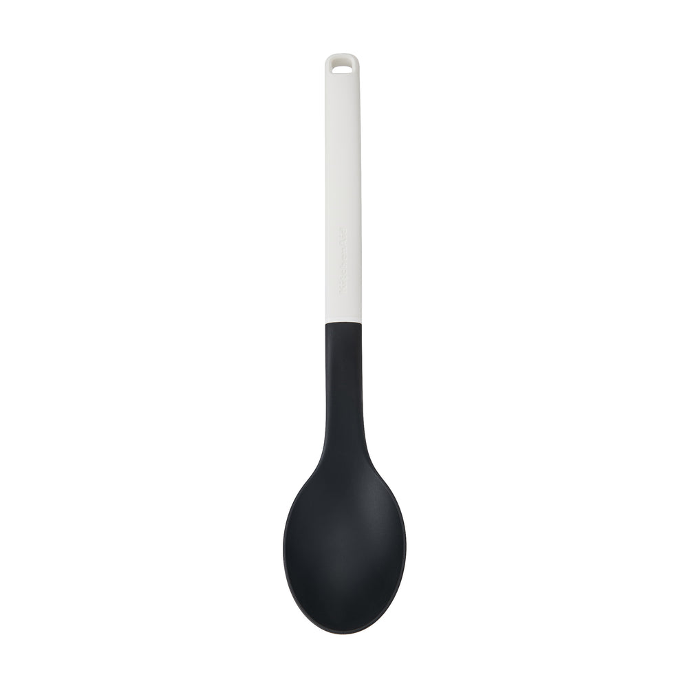 KitchenAid Serving Spoon Classic Porcelain White Plastic 34cm - Ladle Dishwasher