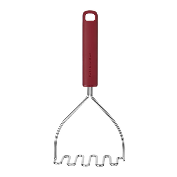 KitchenAid Classic Potato Masher Empire Red 25.5 cm