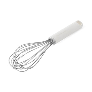 KitchenAid Whisk Classic Porcelain White Plastic / Stainless Steel 27cm - Baking Whisk Dishwasher-safe