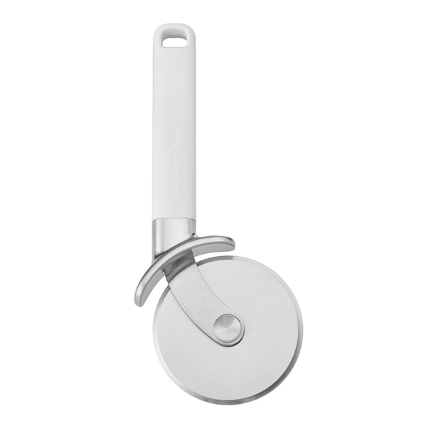KitchenAid Pizza Wheel Classic Porcelain White Stainless Steel 23.5 cm - Pizza Cutter